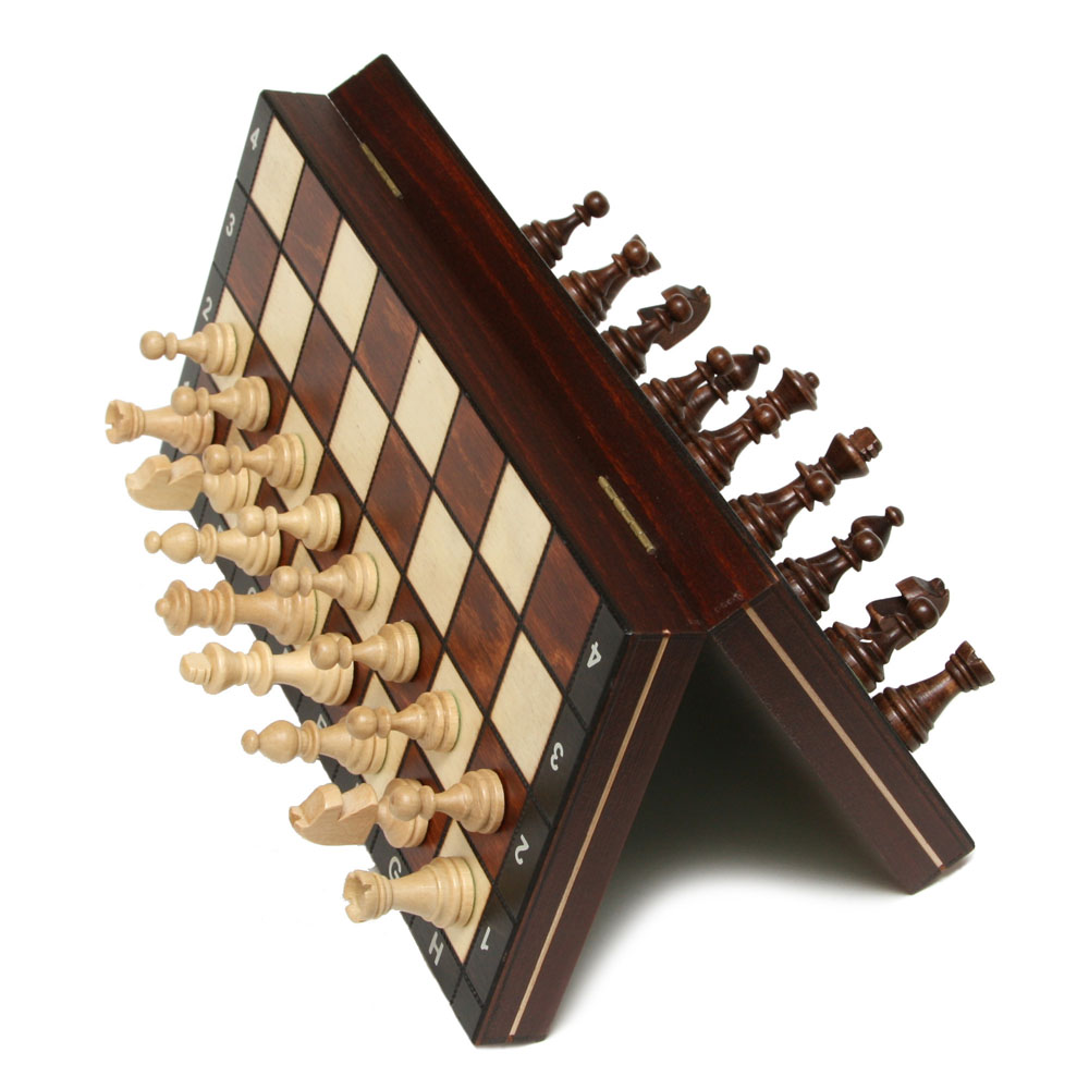 Lion Chess - Small Magnetic Chess Set Magnetic